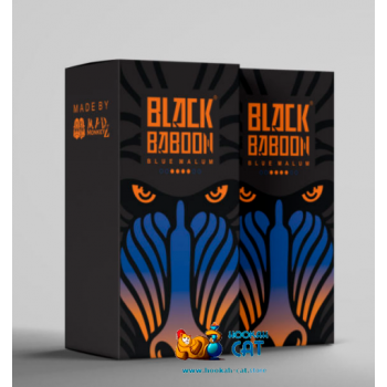 Табак для кальяна Mad Monkeyz Black Baboon Blue Malum (Мад Монкей Блэк Бабун Черника Персиковый Чай) 125г Акцизный